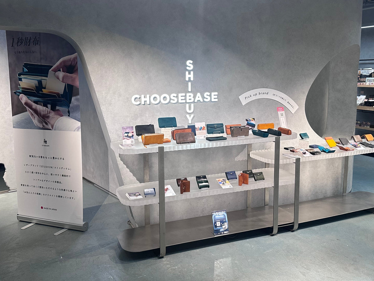 CHOOSEBASE SHIBUYAにてPOPUP STORE開催中!5/26-6/1