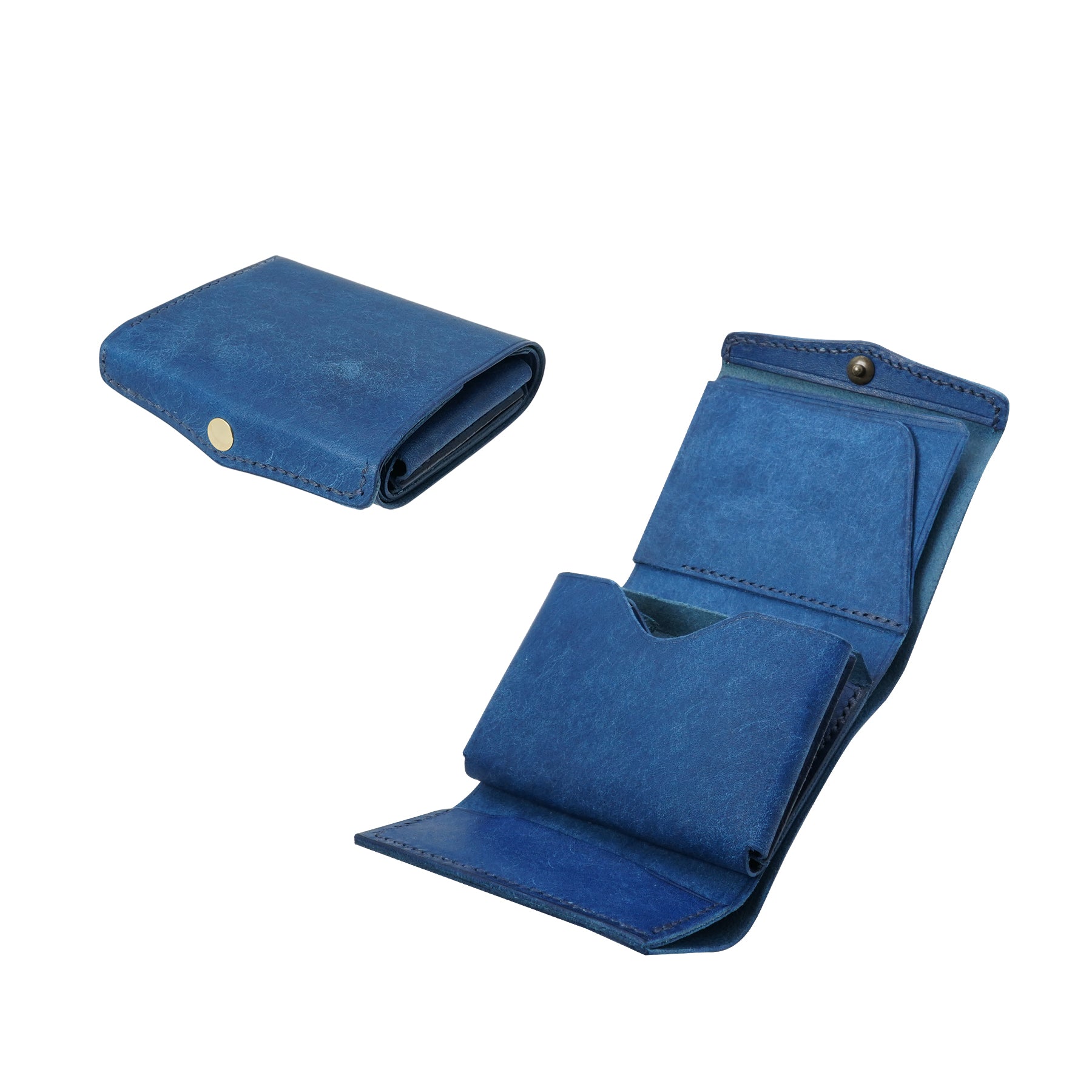 圧倒的な携行性!カードサイズの極小三つ折り財布『timik ティミック』