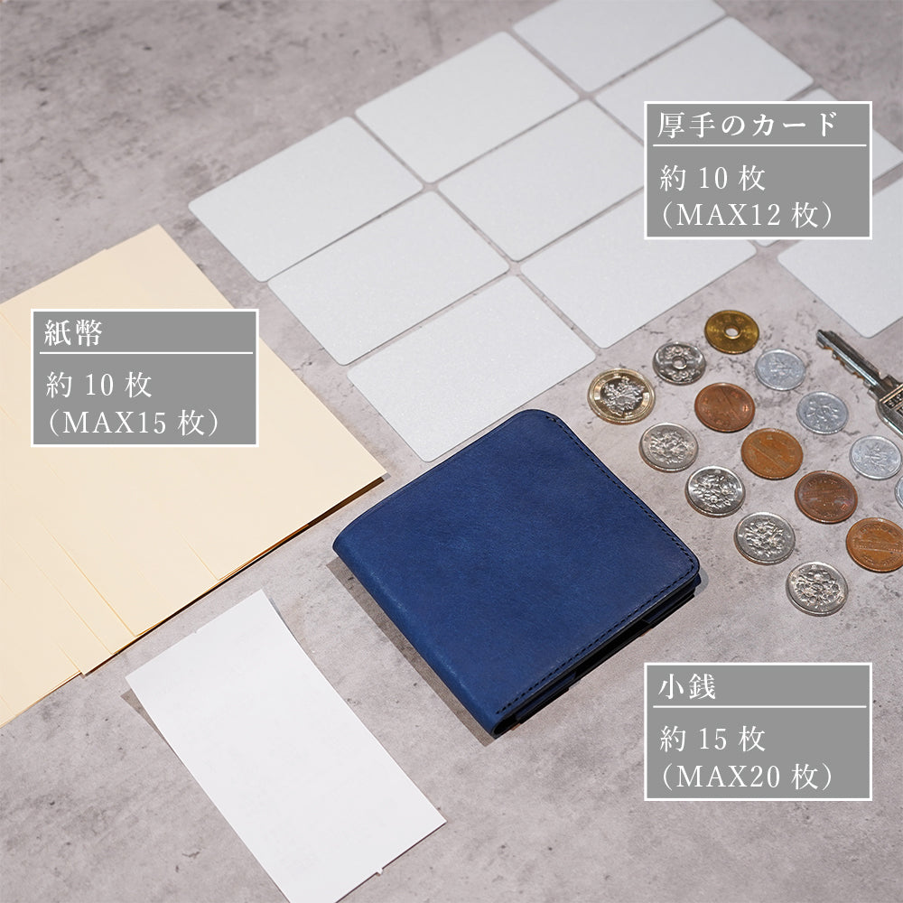 小さく薄い財布「POKET/ポケト」小さくても大容量で薄さをキープ!