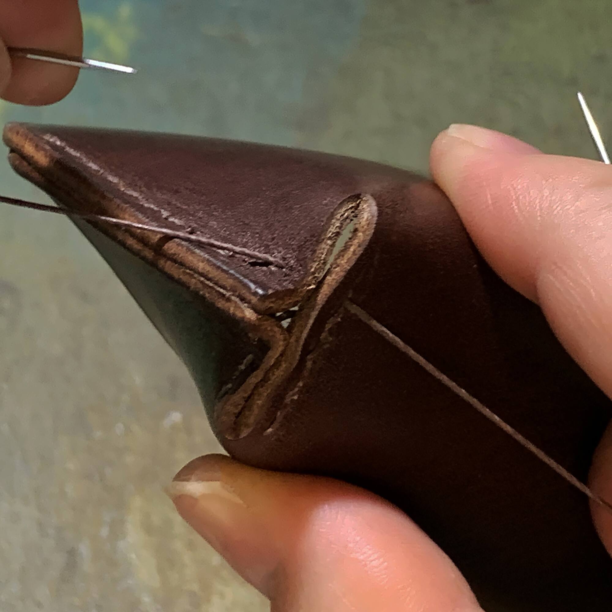 ペントレイのように使える tenui-手縫い イタリアンレザースリムペンケース ROLIA liscio®︎(ローリア/ リスシオ)