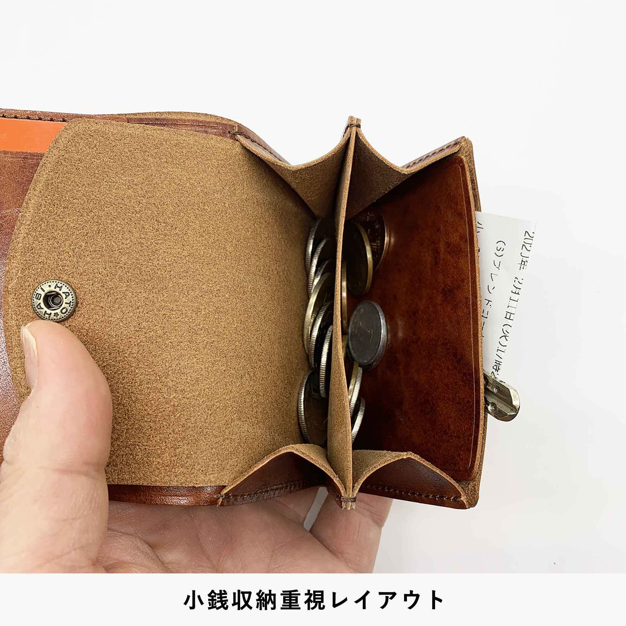 小さくても驚きの使い勝手と収納力!便利な見開きタテ持ち micro wallet / bleed(マイクロウォレット / ブリード)