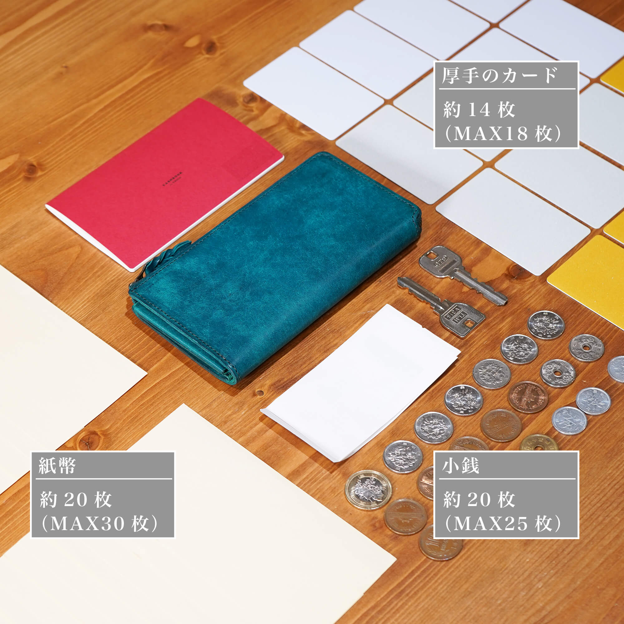 速い小さい薄い長財布「1秒財布®︎」レジでモタつかず後ろを気にしない!カードが立つ、お札が噛まない新構造