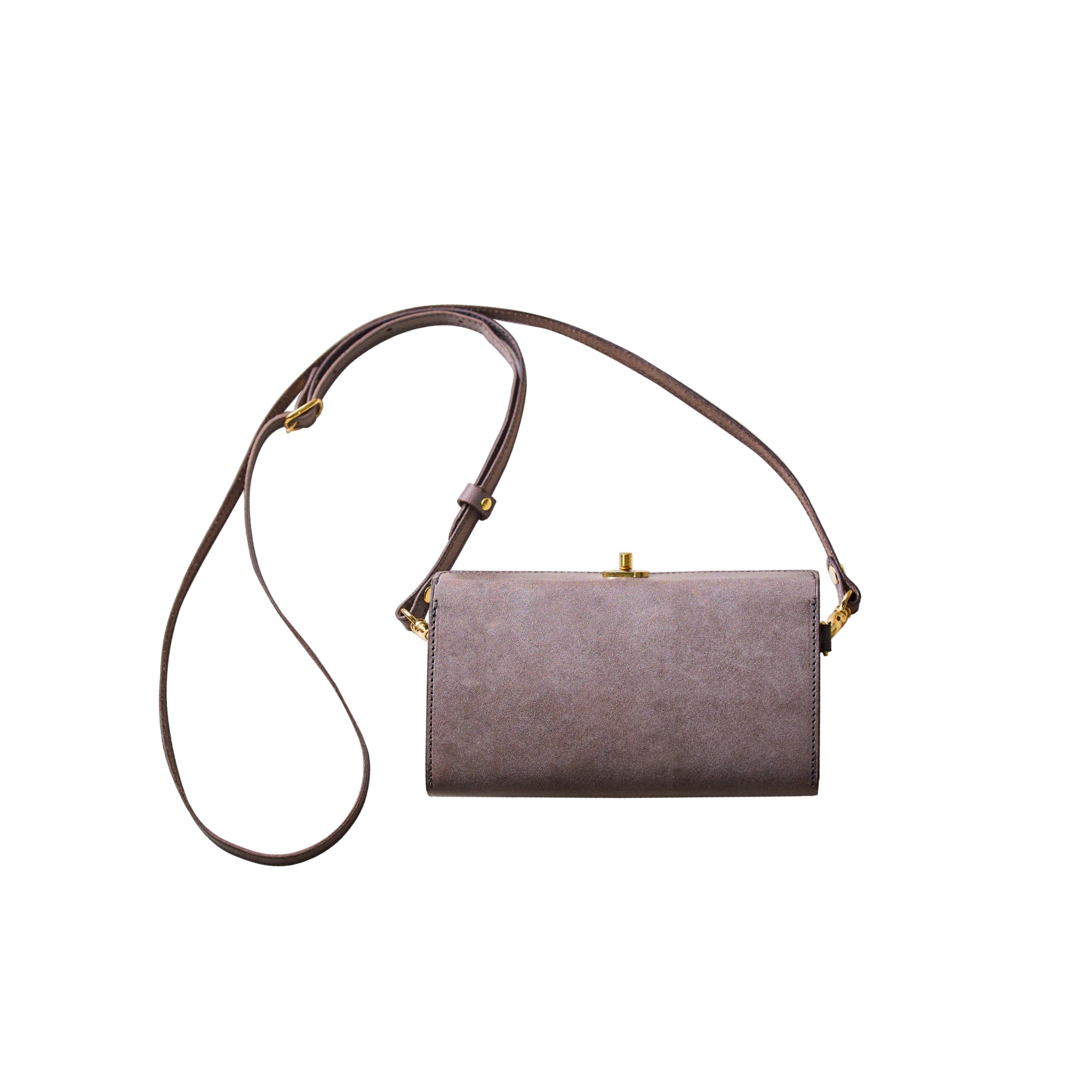 コンパクトにおでかけ!『1秒ショルダー®︎wallet』 秒でサクッと、片手だけでお支払い!スマホも入る!小さく速いお財布ショルダー