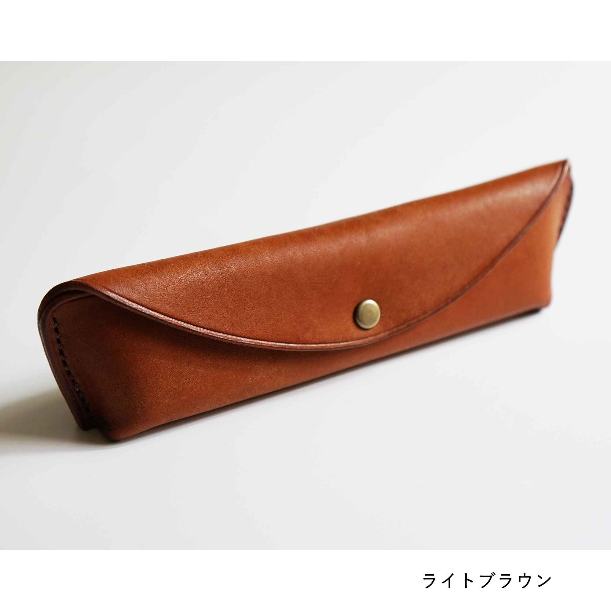 ペントレイのように使える tenui-手縫い イタリアンレザースリムペンケース ROLIA graffi(ローリア/ グラフィー)