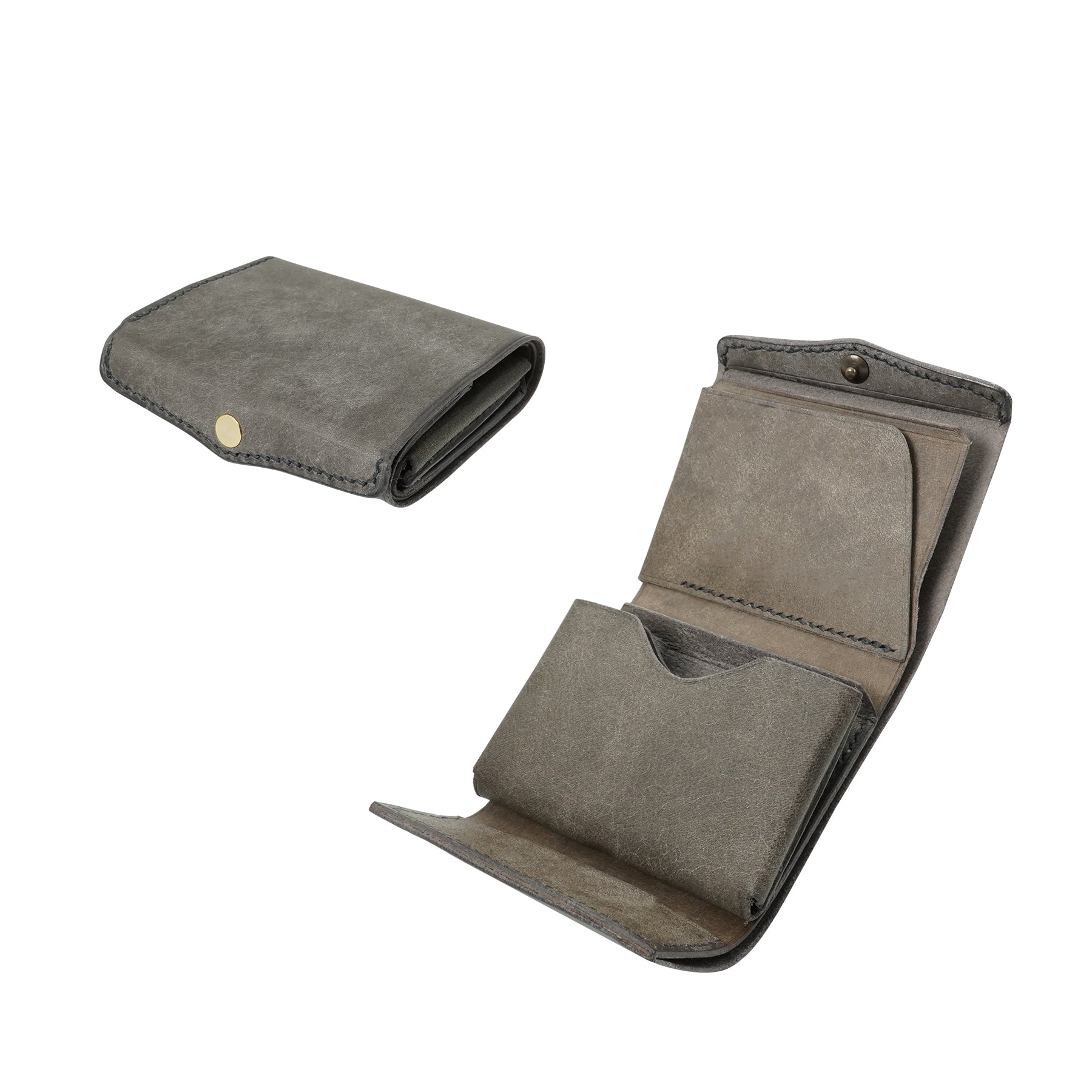 圧倒的な携行性!カードサイズの極小三つ折り財布『timik ティミック』