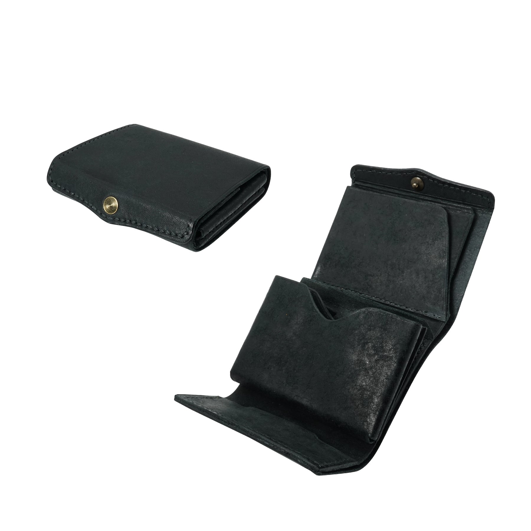 圧倒的な携行性!カードサイズの極小三つ折り財布『timik ティミック』