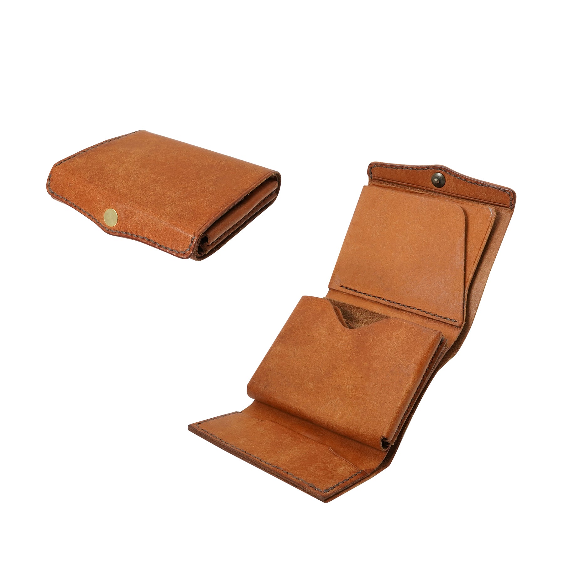 圧倒的な携行性!カードサイズの極小三つ折り財布『timik ティミック』