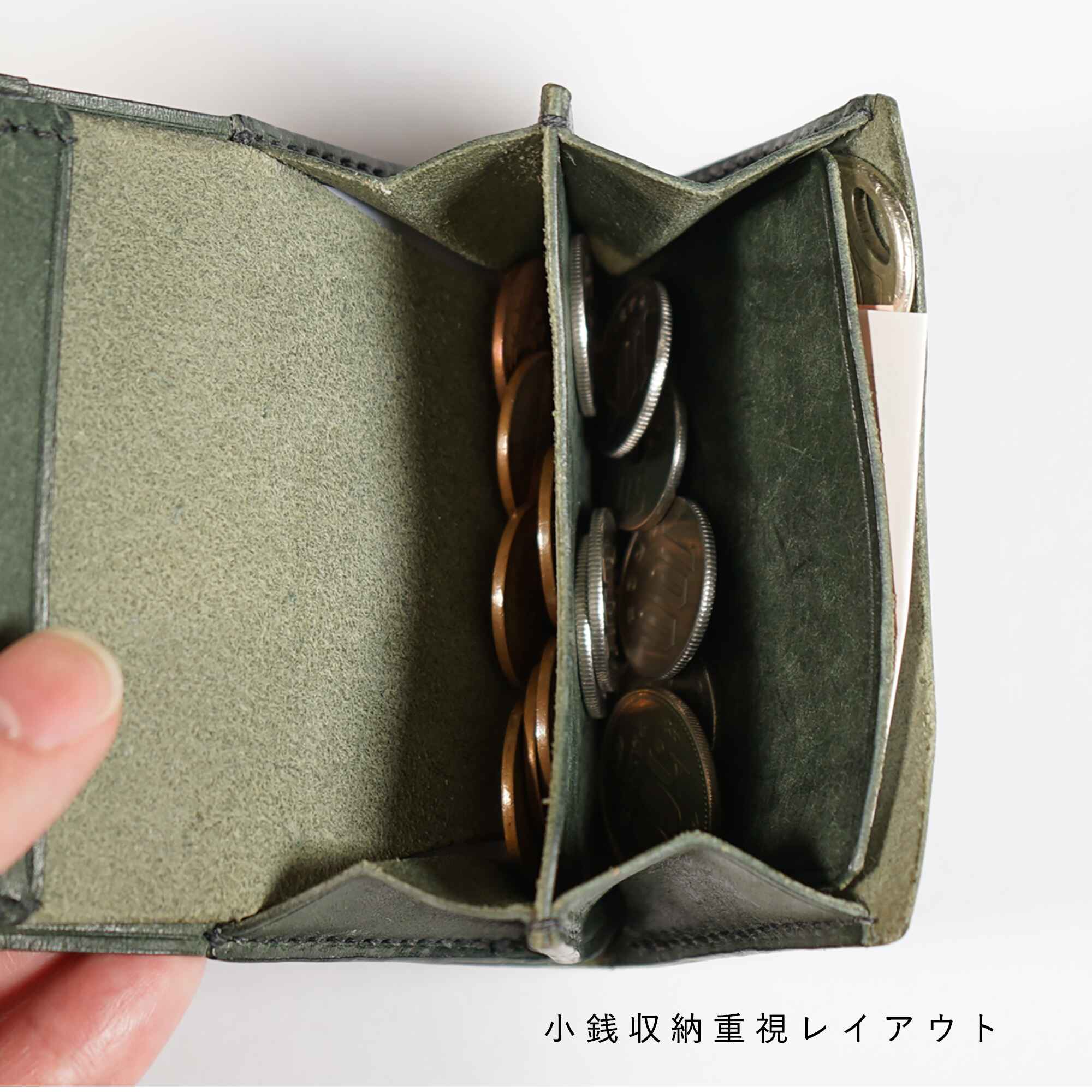 一瞬で開いて カードがスッと出しやすい micro wallet IC / graffi(マイクロウォレットIC / グラフィー)