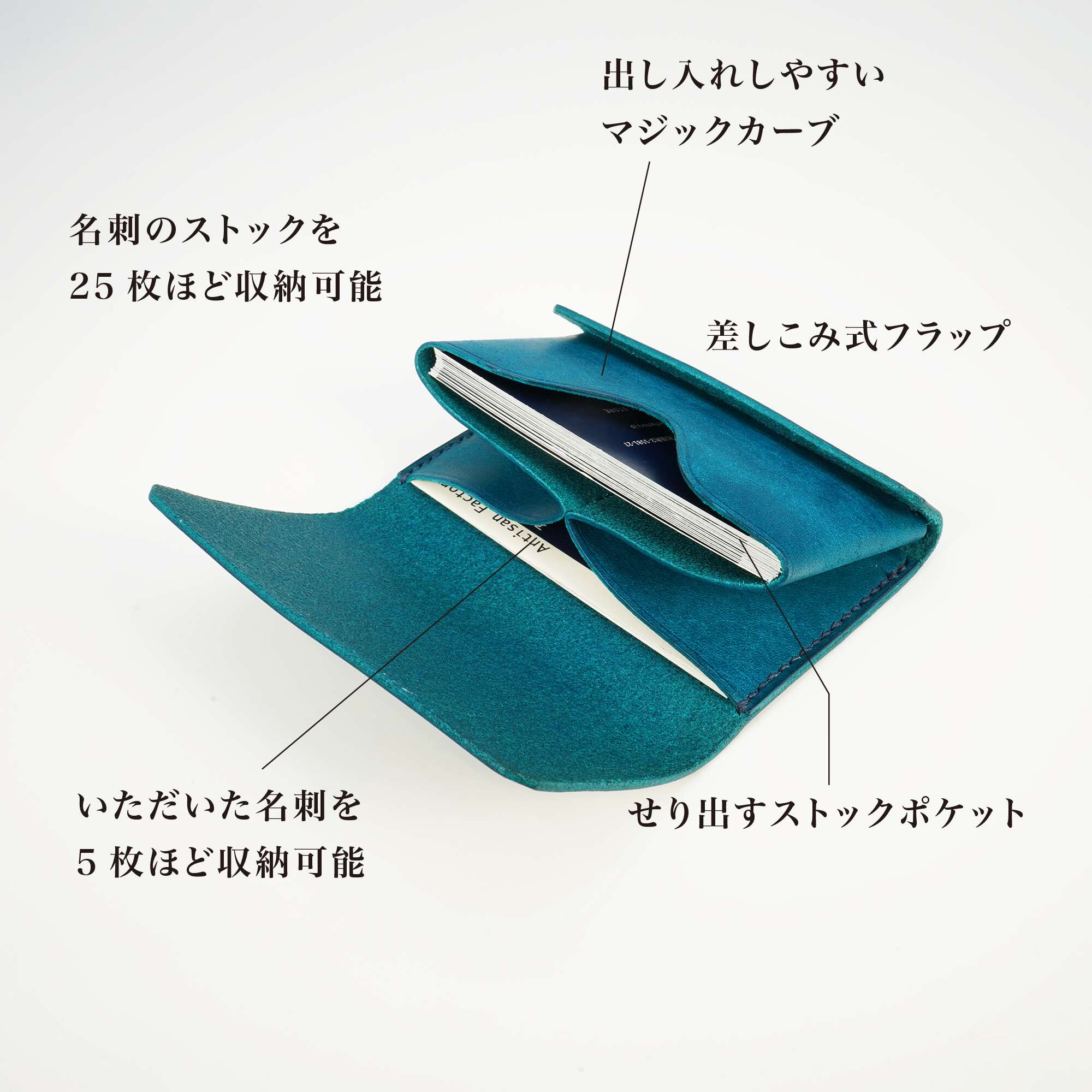 「名刺が立つ。次世代名刺入れ」L-stand Compact / graffi(エルスタンドコンパクト/グラフィー)