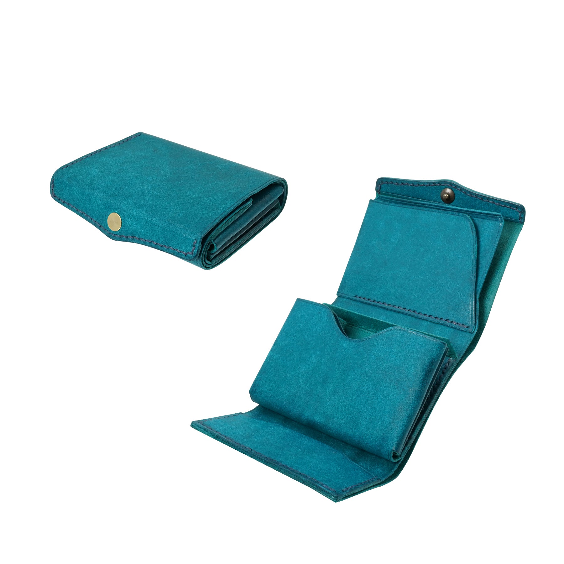 圧倒的な携行性!カードサイズの極小三つ折り財布『timik ティミック』