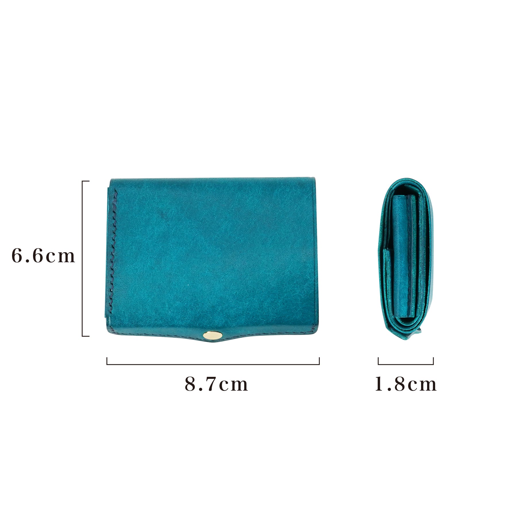 圧倒的な携行性!カードサイズの極小三つ折り財布『timik ティミック』