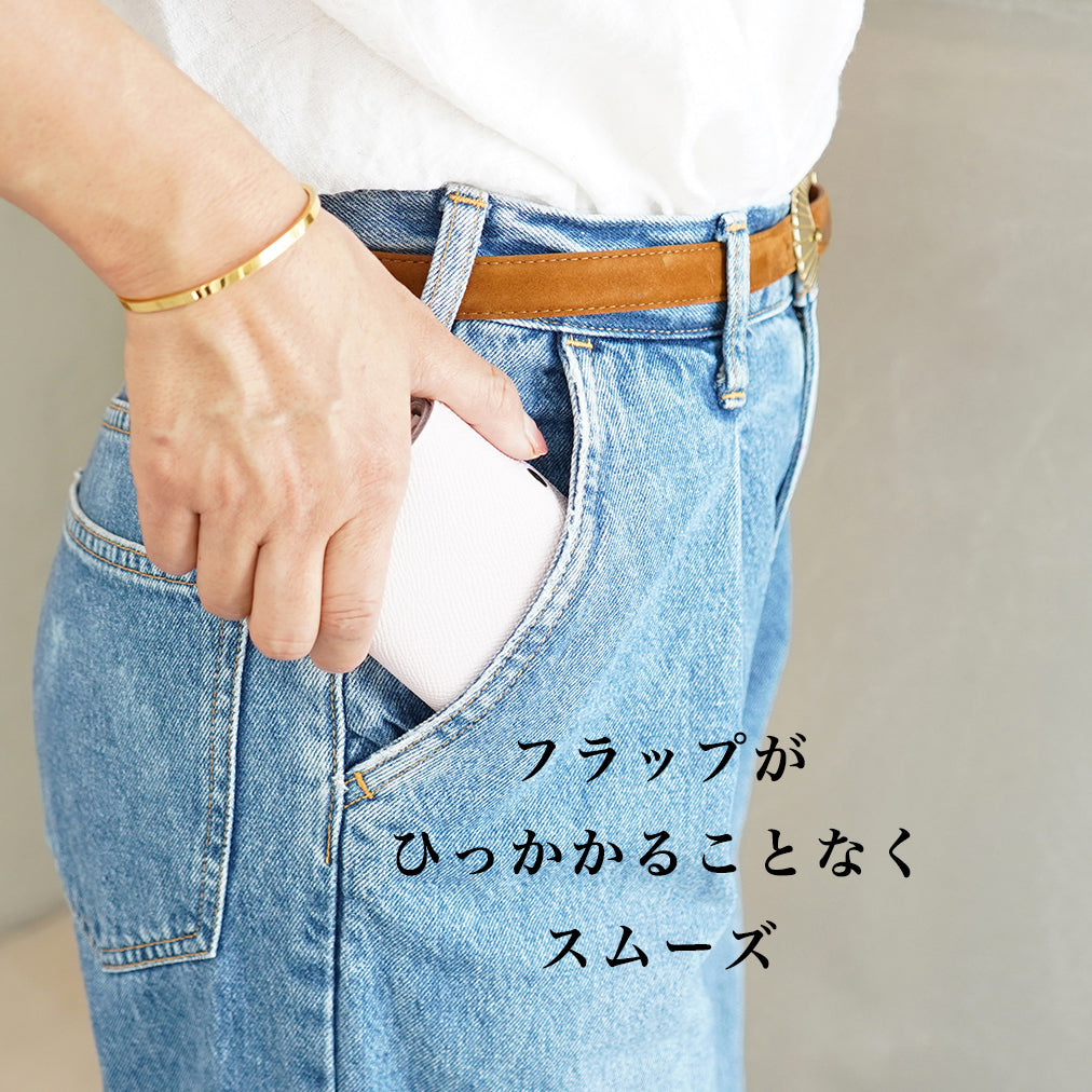 旅先でも、軽やかに。カードサイズの極小三つ折り財布『timik airyティ