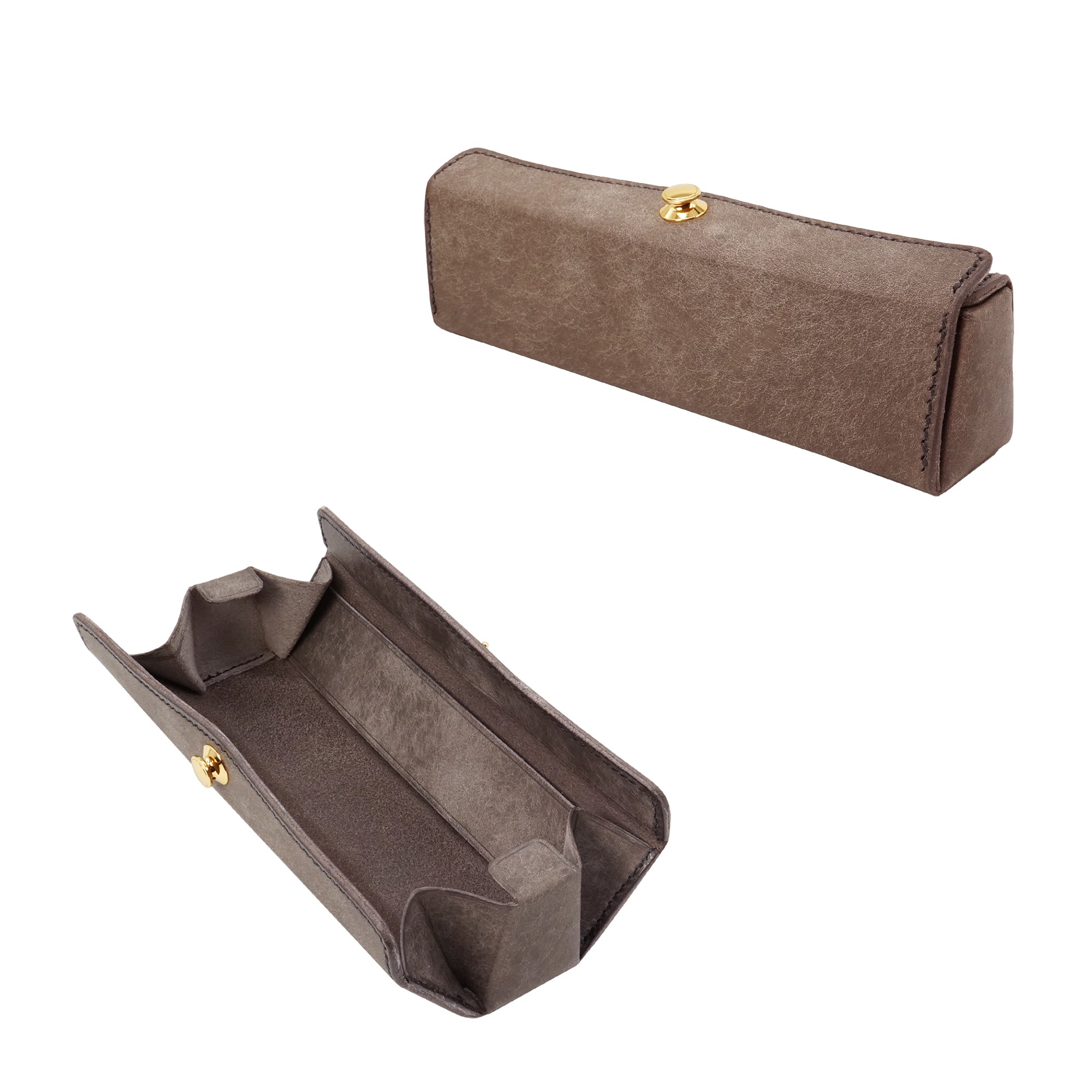 美と機能を極めた、至高のスリムペンケース。置いたまま、片手で簡単に瞬間開閉！『SKITTLE ペンケース』