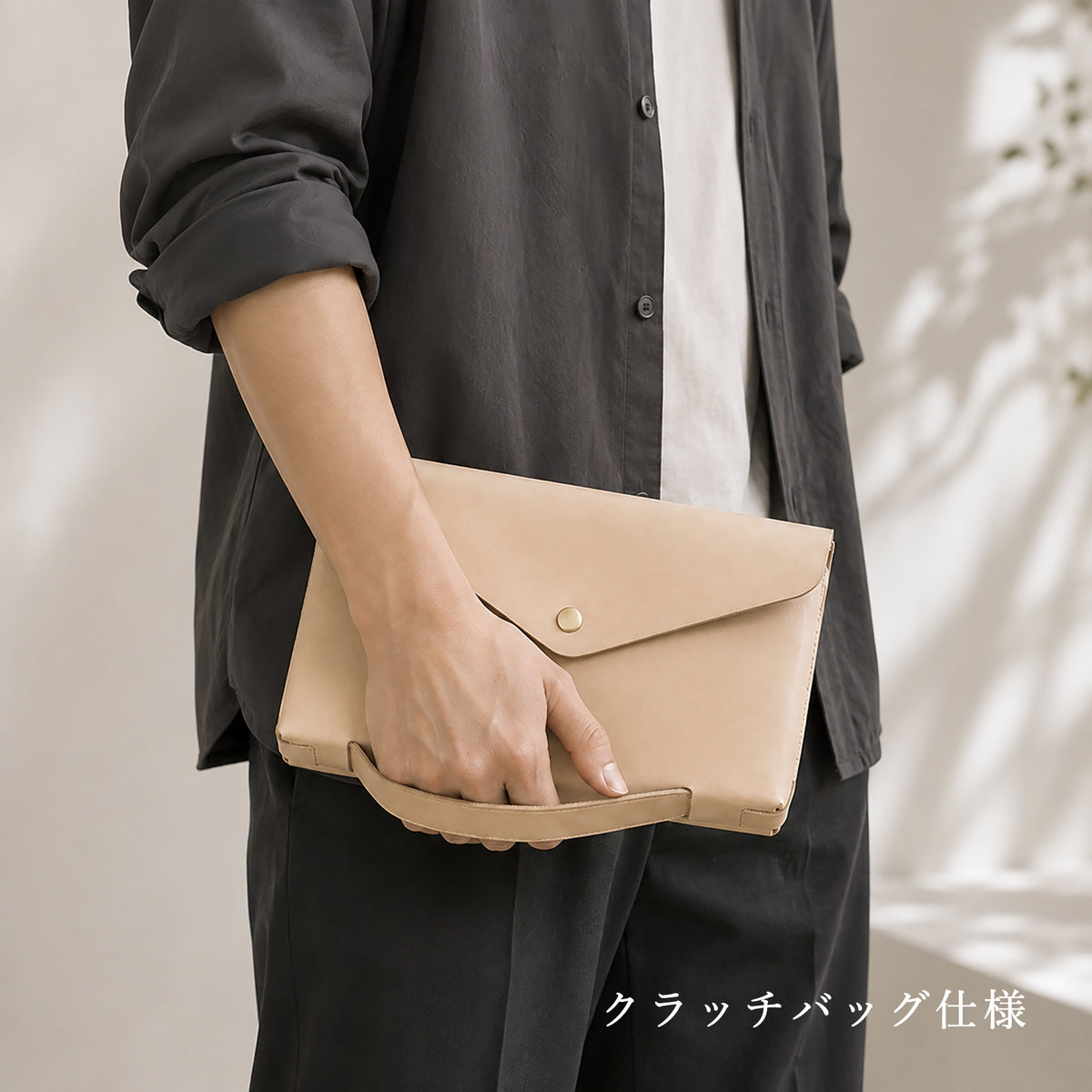 【2k540 15周年創業祭】 ヌメ革2WAYショルダーバッグ制作ワークショップ